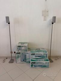JVC European Home Cinema 5.1 Dolby DTS DVD argento
