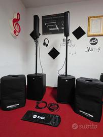 Coppia RCF Evox J8 ( più custodie )