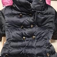 Moncler blu bimba bambina 