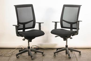 3 Sedie Ufficio ergonomiche Vigano & C 70 eur cad