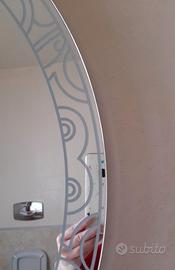 specchio a led