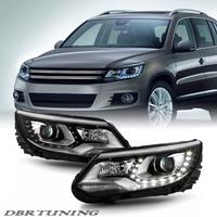 Coppia fari H7 Led DRL VW TIGUAN 11-15