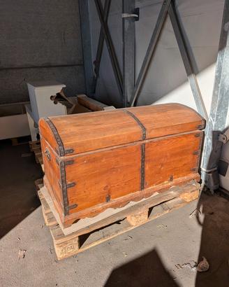 baule in legno vintage 
