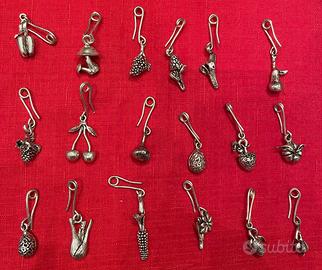 Set 18 segnabicchieri vintage