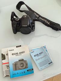 Fotocamera Canon 400D + obiettivo 18-55mm