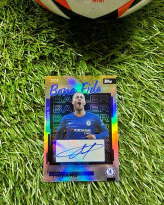 Eden Hazard 30/50 autografato bona fide Chelsea