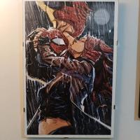 Riproduzione dell'Opera "Kissing Spidey"