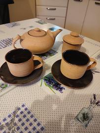 servizio da tè in sughero 