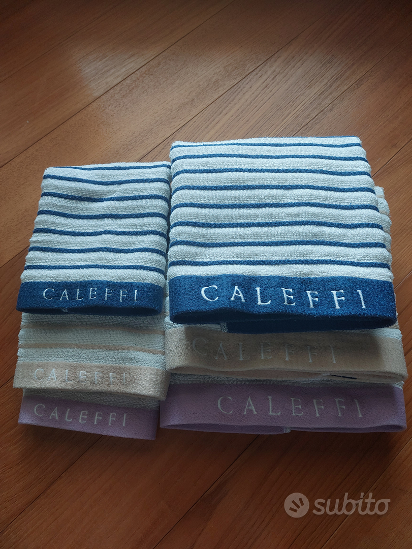 6 asciugamani Caleffi - Arredamento e Casalinghi In vendita a Treviso