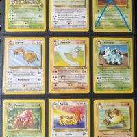 Lotto Jungle carte comuni e non comuni