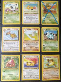 Lotto Jungle carte comuni e non comuni