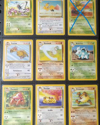 Lotto Jungle carte comuni e non comuni