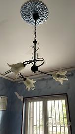 Lampadario 3 luci cameretta