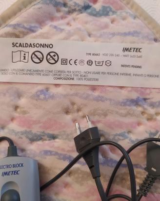 TERMO COPERTA  MATRIMONIALE IMETEC NUOVA