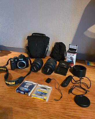 📸Kit Reflex Nikon D3200