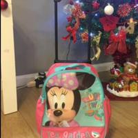 Trolley Minnie scuola infanzia e tempo libero