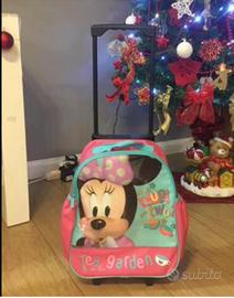 Trolley Minnie scuola infanzia e tempo libero