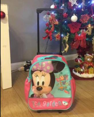 Trolley Minnie scuola infanzia e tempo libero