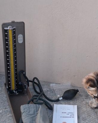 Vintage Misuratore di Pressione Sfigmanometro RR