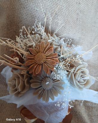 bouquet candele