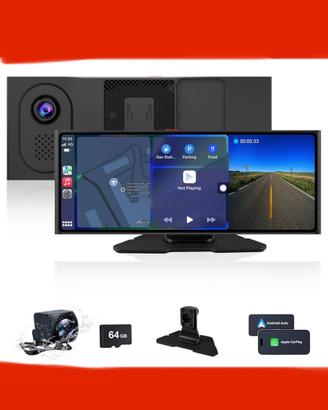 ❌CARPLAY TOUCH AUTO 10,26” Schermo Auto 4K+1080P❌