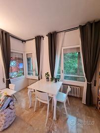 Tende con sistema bastoni doppi