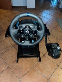 Volante Logitech G923 + Cambio manuale + Supporto