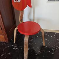 Sedia in legno per bambino