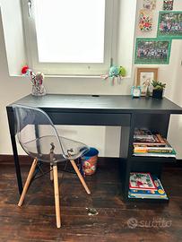 Scrivania + Sedia trasparente