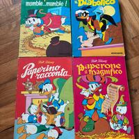 Stock 4 fumetti Topolino 1974