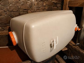 Botte ovale da 500 litri per mosto