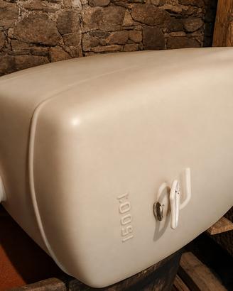 Botte ovale da 500 litri per mosto