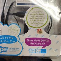 CUFFIE SKYPE CON MICROFONO ANCHE PER VIDEOGIOCARE