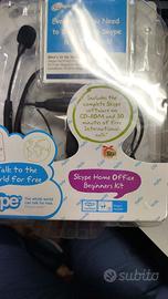 CUFFIE SKYPE CON MICROFONO ANCHE PER VIDEOGIOCARE