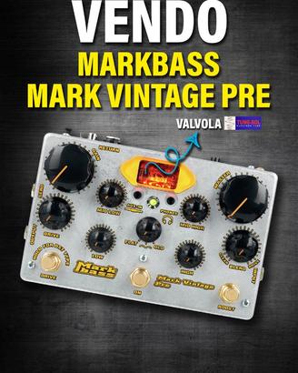 Markbass Vintage Pre pedale per basso