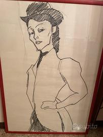 Amedeo Modigliani - L’Amazzone Stampa D’Arte