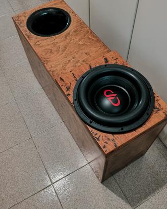 Box subwoofer bassone e spl