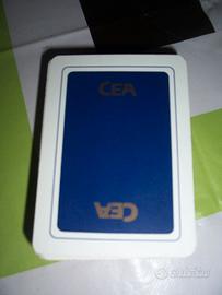 mazzo carte da gioco modiano edizione Cea