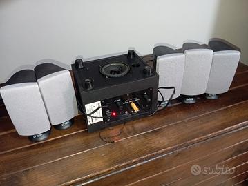 Impianto Dolby Surround 5.1 nuovo Q-Tec potente 