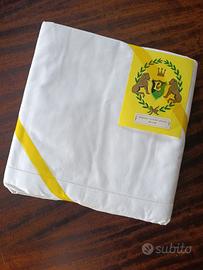 Lenzuolo matrimoniale vintage nuovo