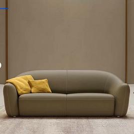 Divano chateau d'ax  microfibra grigio.