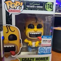 Funko pop crazy homer 1743 special edition