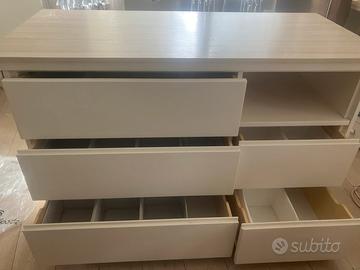 Mobili con 5 cassetti + scomparto