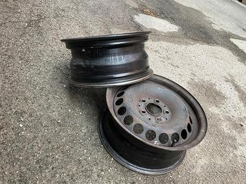 4 cerchi in ferro Mercedes Classe A W169