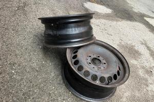 4 cerchi in ferro Mercedes Classe A W169