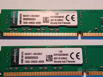 Ram Kingston DDR3 - 8GB