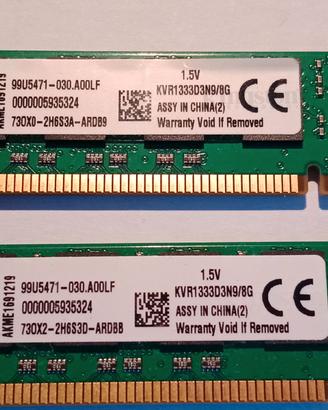 Ram Kingston DDR3 - 8GB