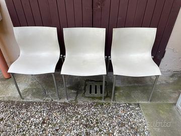 Tre sedie Driade Aleph