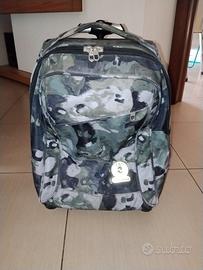 Trolley Invicta, Camo Shade, Verde, 2 in 1