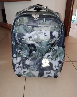 Trolley Invicta, Camo Shade, Verde, 2 in 1